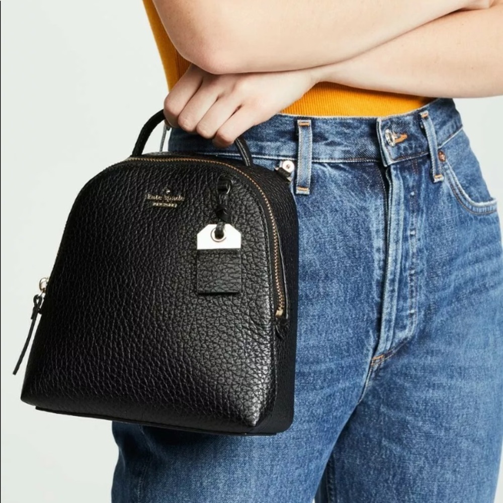 Kate spade MINI Caden carter black backpack - Picture 2 of 5
